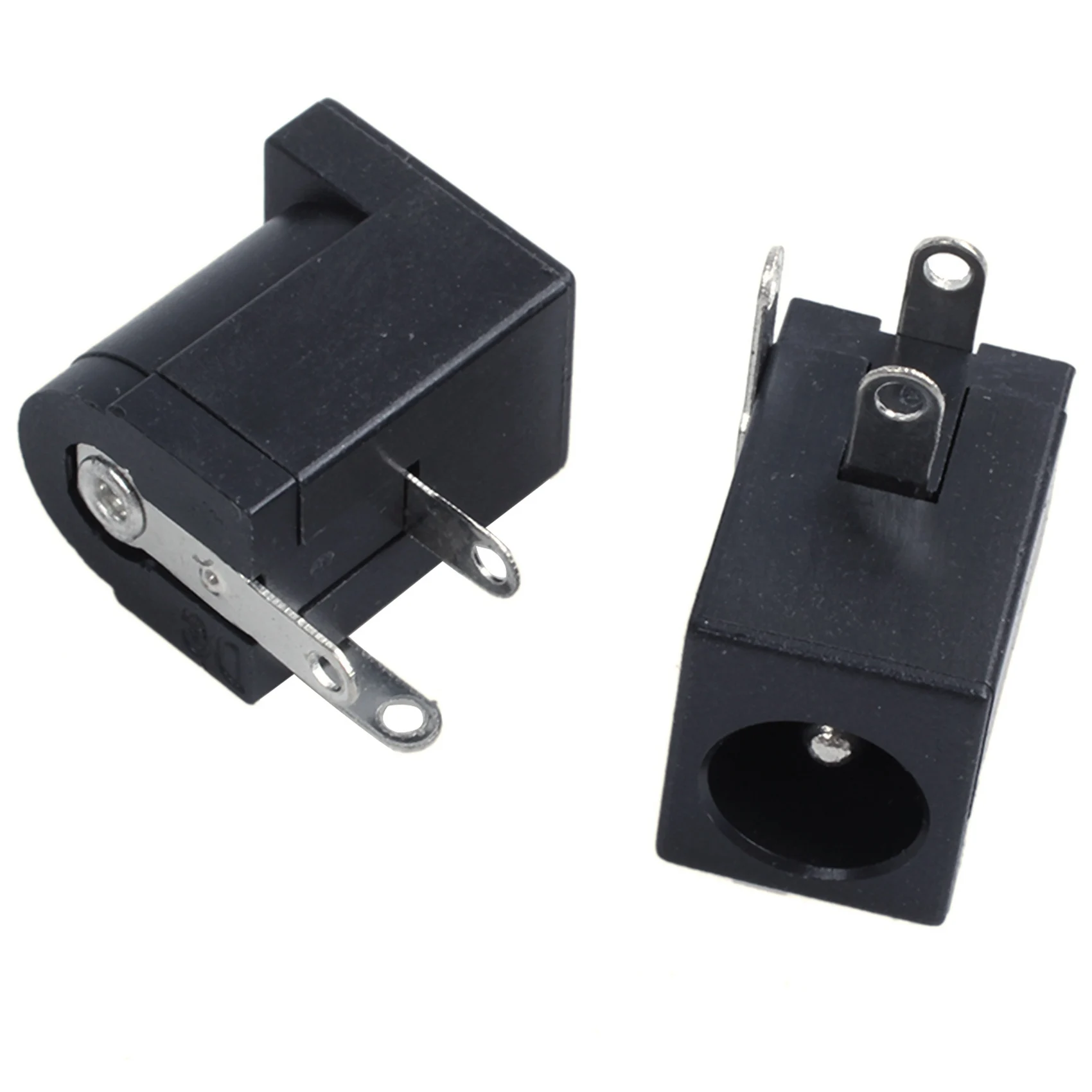 ABCA-180 Pcs DC Power Jack Socket 2.1Mm X 5.5Mm Barrel-Type PCB Mount DC-005