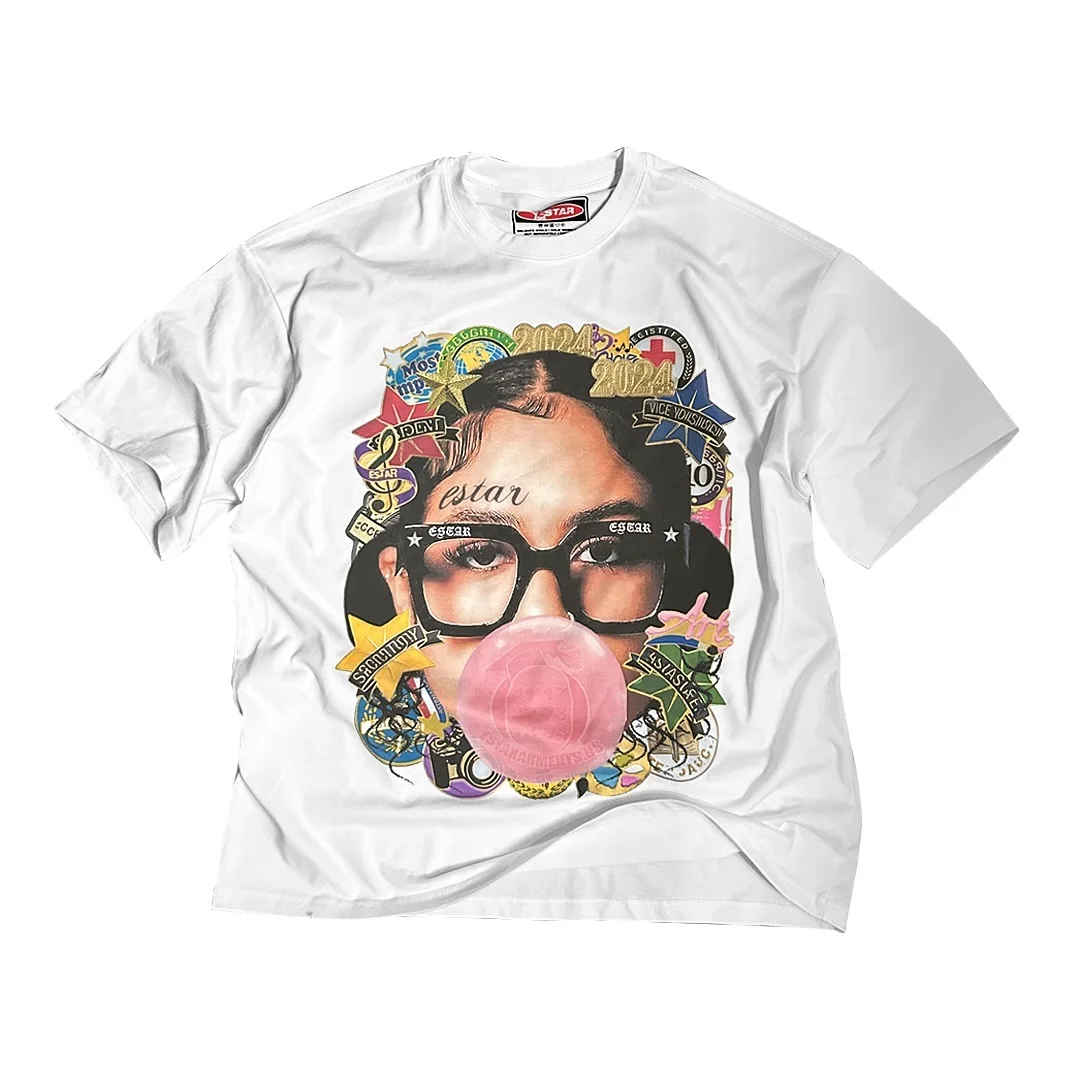 Popular High Street graphic t shirts y2k top oversized t shirt pro choice gothic Harajuku streetwear cotton men women clothing