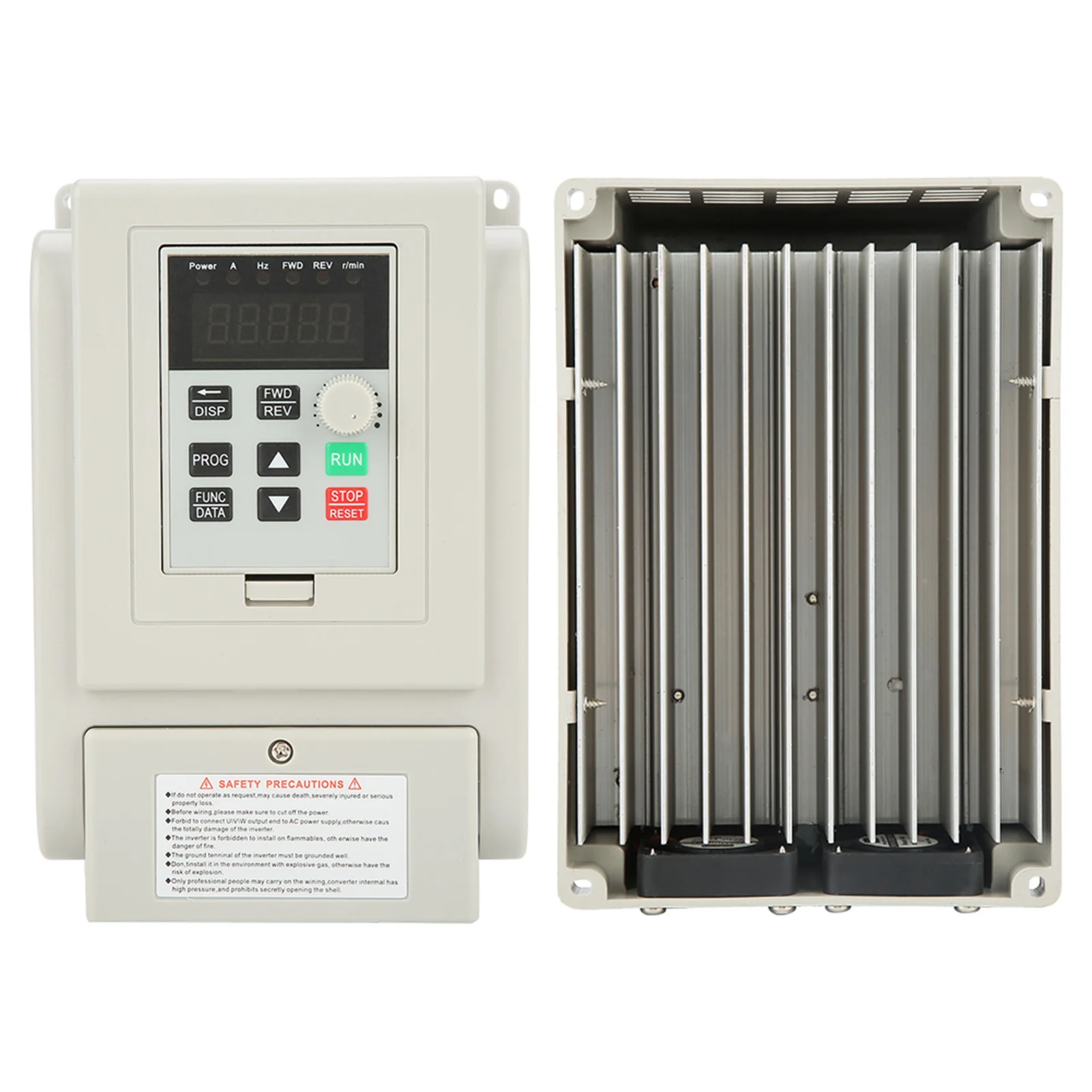 Regolatore di velocità di azionamento a frequenza variabile 220VAC per motore CA monofase da 1,5 kW