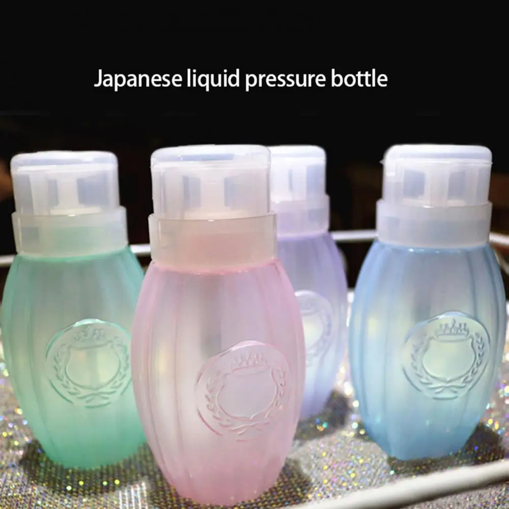 Demolition Moisture Bottle  Practical Reused Wear-Resistant  Nail Polish Remover Water Filling Pressure Bottle for Female