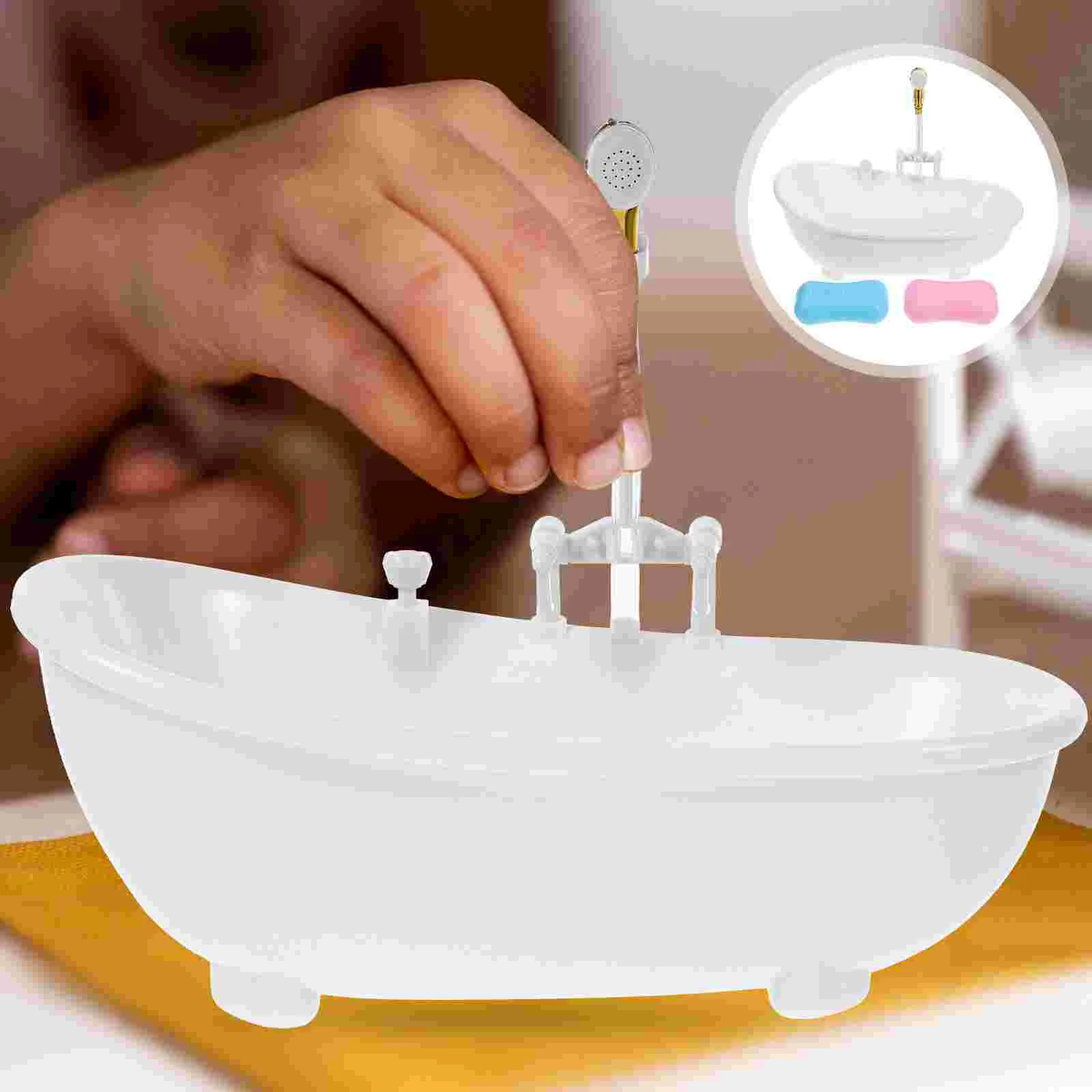 HOToys-Baignoire l'inventaire en plastique, modèle électrique, ornement ABS, accessoire