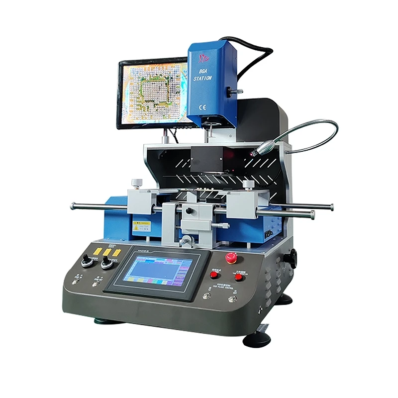 LY G750 Semi‑Automatic Align BGA Rework Station 6800W 220V For Laptop Game Console PCB Chip Reballing Soldering Repair Machine