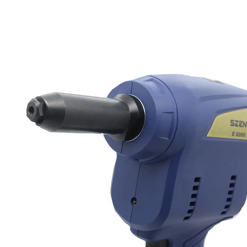 18v Battery Powered Rivet Gun Handheld Electric Blind Riveter Cordless Tool