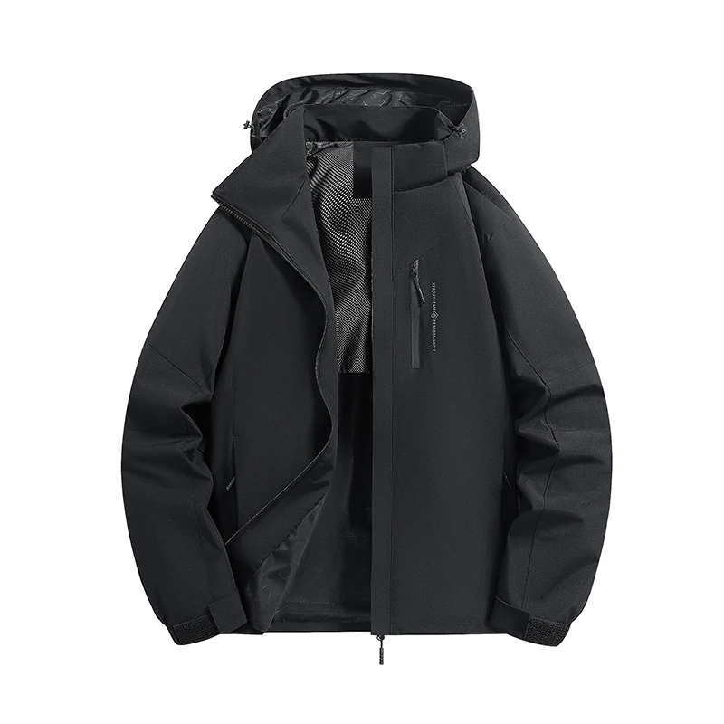 

2025 autumn and winter new men's high-quality outdoor waterproof assault jacket hooded jacket jacket
