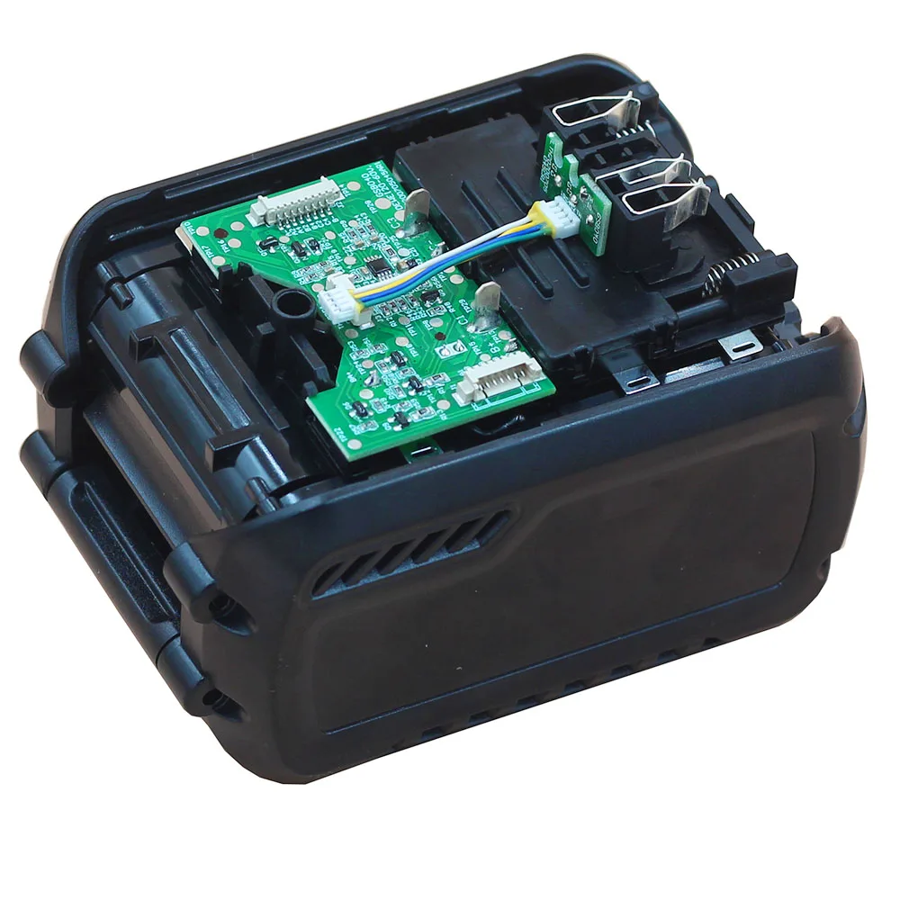 เคสแบตเตอรี่พลาสติก Li-ion แบบ DCB609กล่องแผงวงจรป้องกันการชาร์จ PCB สำหรับ DeWalt MAX XR 20V 60V ที่งอได้ DCB612 DCB606