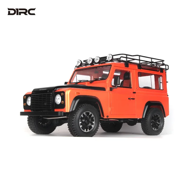 D1RC Titanium Alloy Roof Rack Suitable for 1/10 RC Crawler Car Land Rover Ice and Fire Limited Edition Jingguan D90 Hard Shell