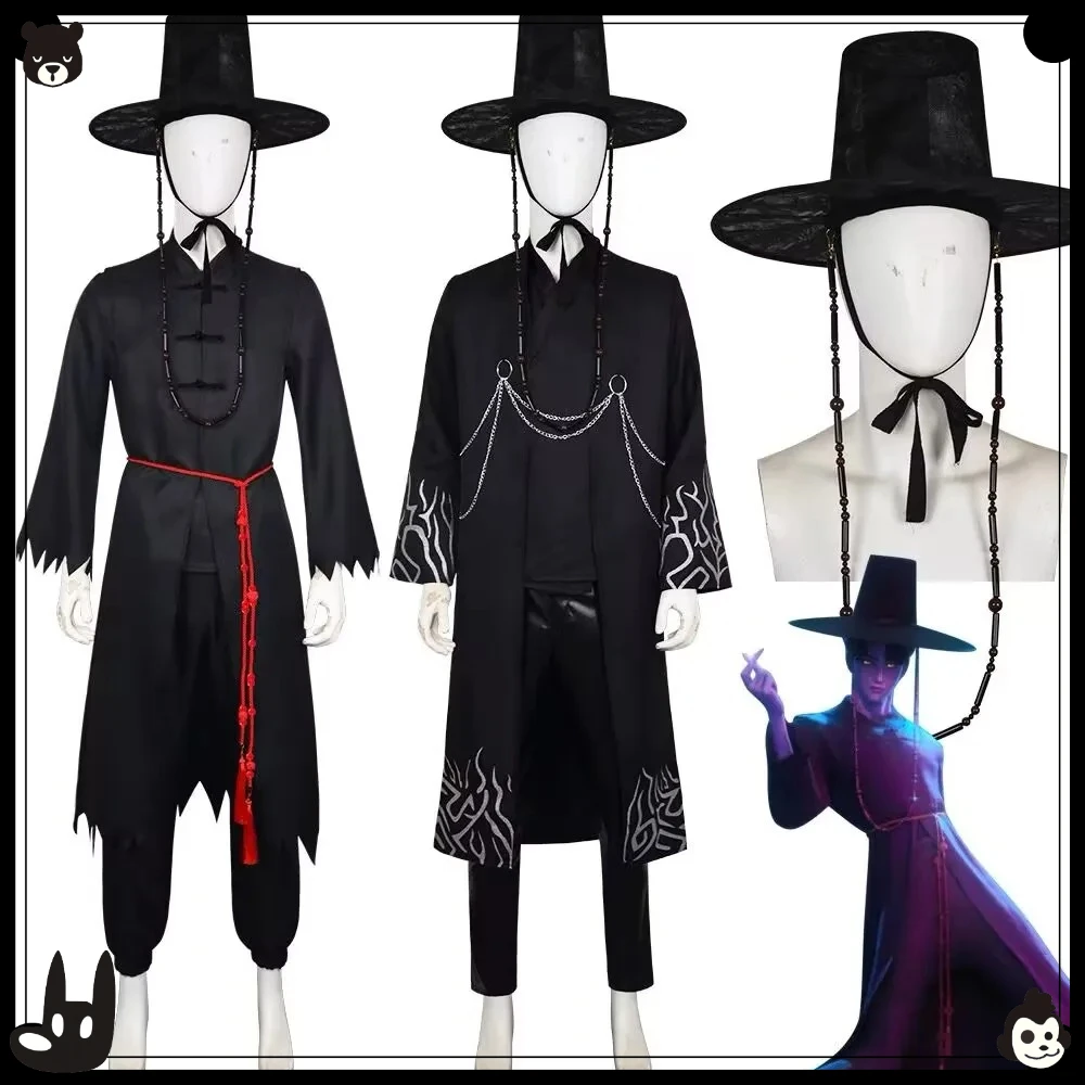 Adulte garçons Jinu Kpop chasseurs de démons Cosplay Saja garçons déguisement uniforme chapeau idole Roleplay tenues Halloween carnaval Costume