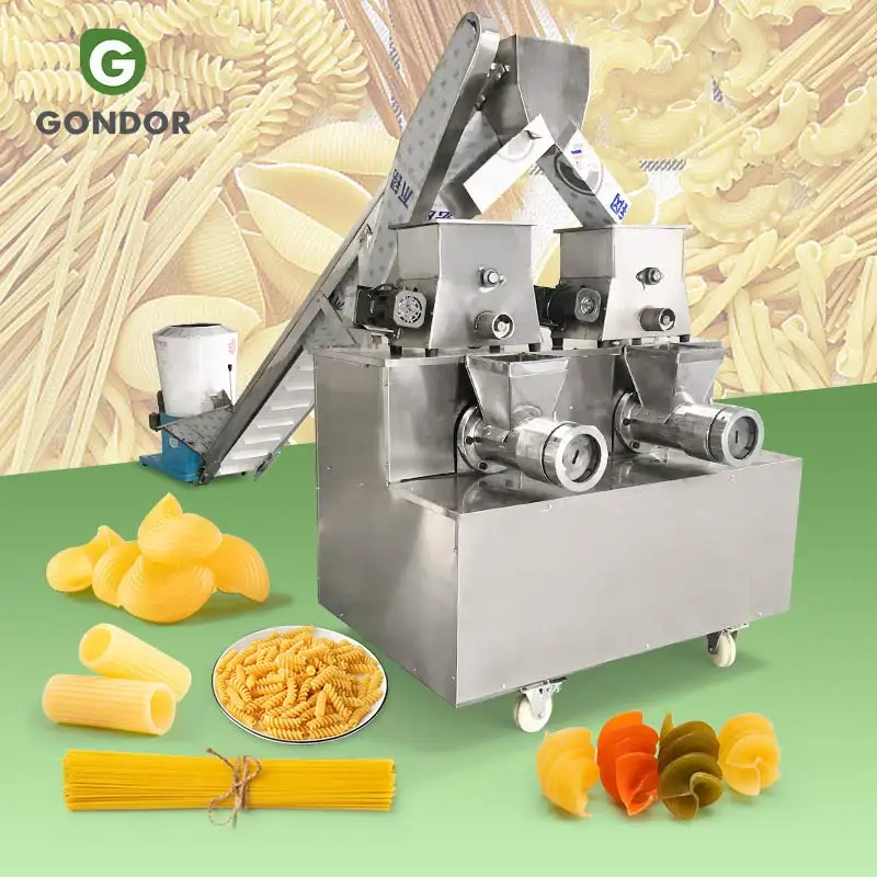 Italian 100kg Automatic Small Eltric Macroni Spaghetti Pasta Straw Banae Ke Maker Make Machine Compact