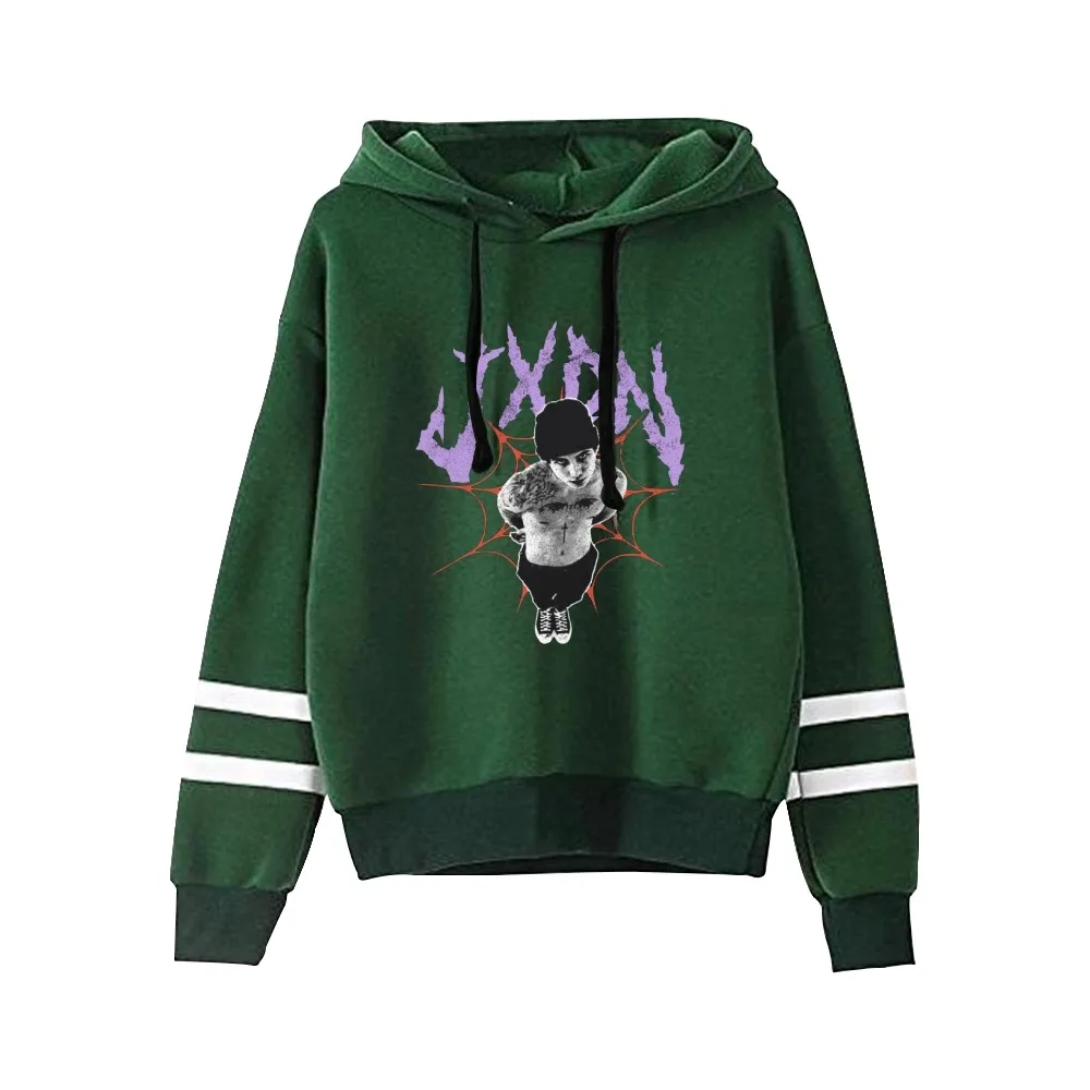 Jaden hosler Hoodie Pria Wanita, baju Sweatshirt lengan tanpa saku Unisex, Pullover 90s Media sosial bintang Jxdn modis