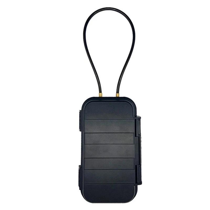 N15R-Lock Box, Phone Lock Box, Security Lock Box, Transparent Outdoor Waterproof Travel Safe,Password Storage Box