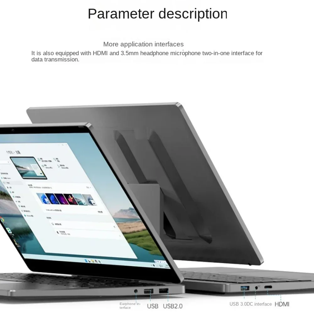 Laptopy z ekranem dotykowym z rysikiem klawiatury 2 w 1 notebooki do gier Windows 11 komputerów 15.6 "12th Gen Intel N95 12GB DDR5 1TB