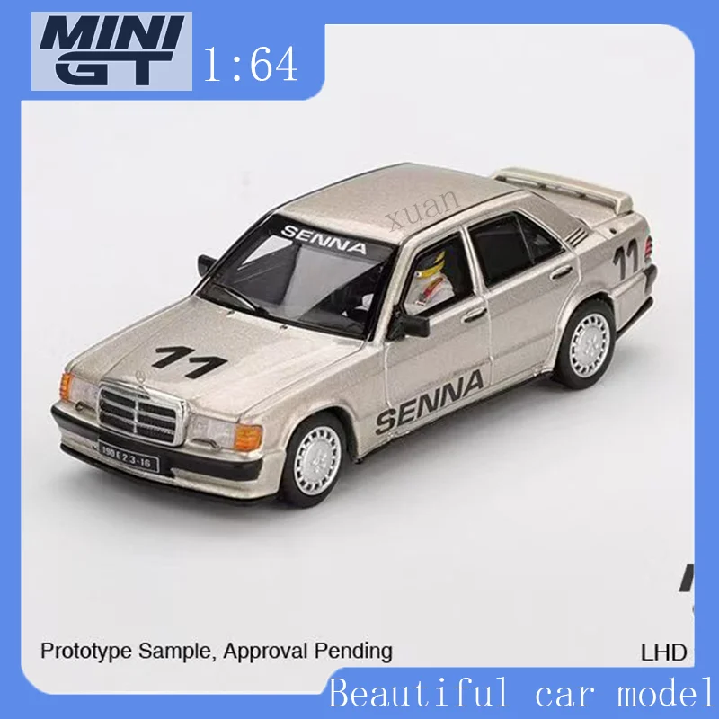 MINIGT 1:64 Mercedes-Benz 190E 2,3-16 # 11 Ayrton-Sinn 1984 MGT01076