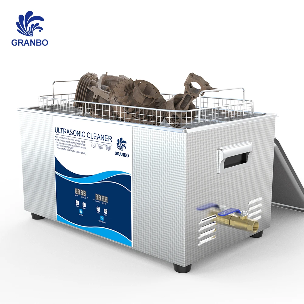 Pembersih Ultrasonik 5.8 Galon 900W Instrumen Laboratorium Mesin Pembersih Ultrasonik Perawatan Permukaan Mandi Ultrasonik Derajat