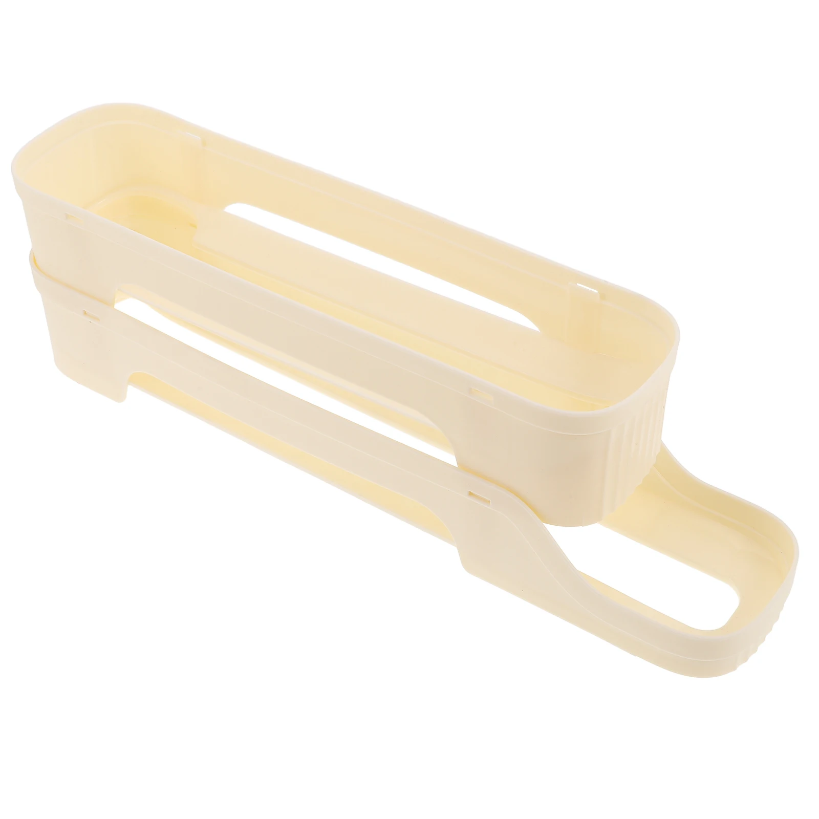 

Egg Storage Box Dispenser for Refrigerator Organizer Automatic Rolling down Holder Plastic Tray Fridge Bin Eggs