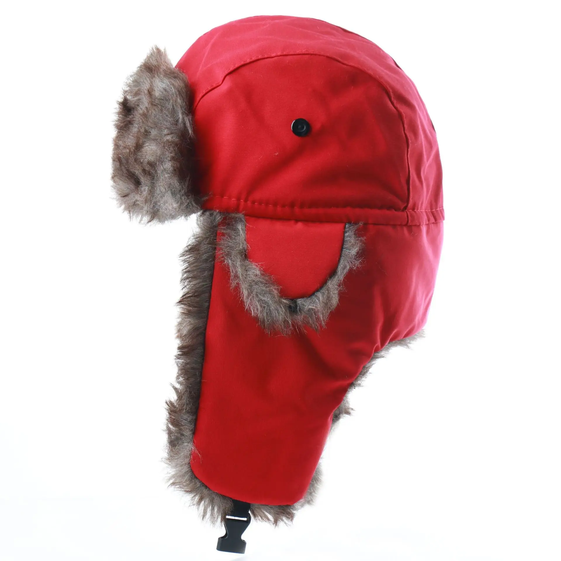 Herren Winter Trapper Mütze, dicke, warme Kunstfell-Ohrenklappe, winddichte Outdoor-Ski-, Jagd- und Fahrradmütze für kaltes Wetter, thermische Kopfbedeckung – Detail 36