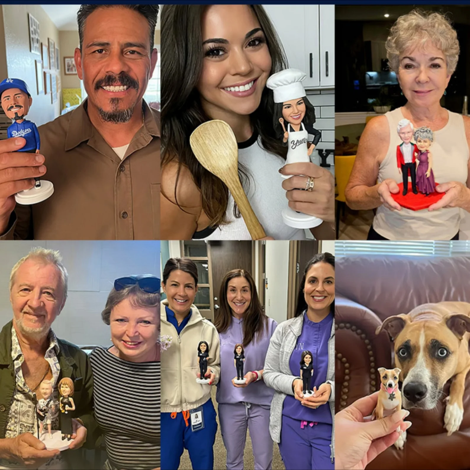 Custom Bobblehead Figurines Personalized Clay Doll Extra Accessories Cost