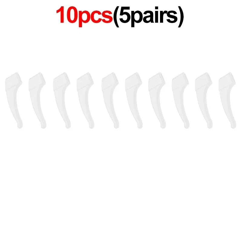 2/40 Stuks Siliconen Oorhaak Anti-Slip Bril Been Oor Mouw Beugel Sluiting Zonnebril Accessoires Grip Anti-val Brillen Houder