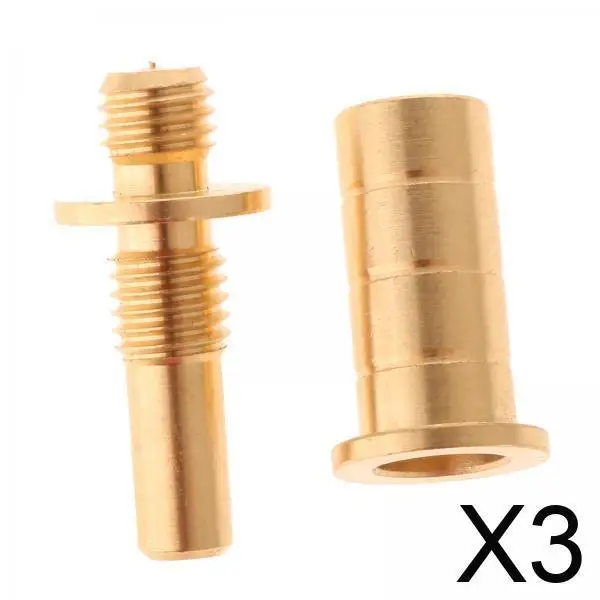 

3x Billiard Cue Joint Screw, Billiard Cue Extension Joint, Heavy Duty Billiard Extension Rod , Shaft Accessories,