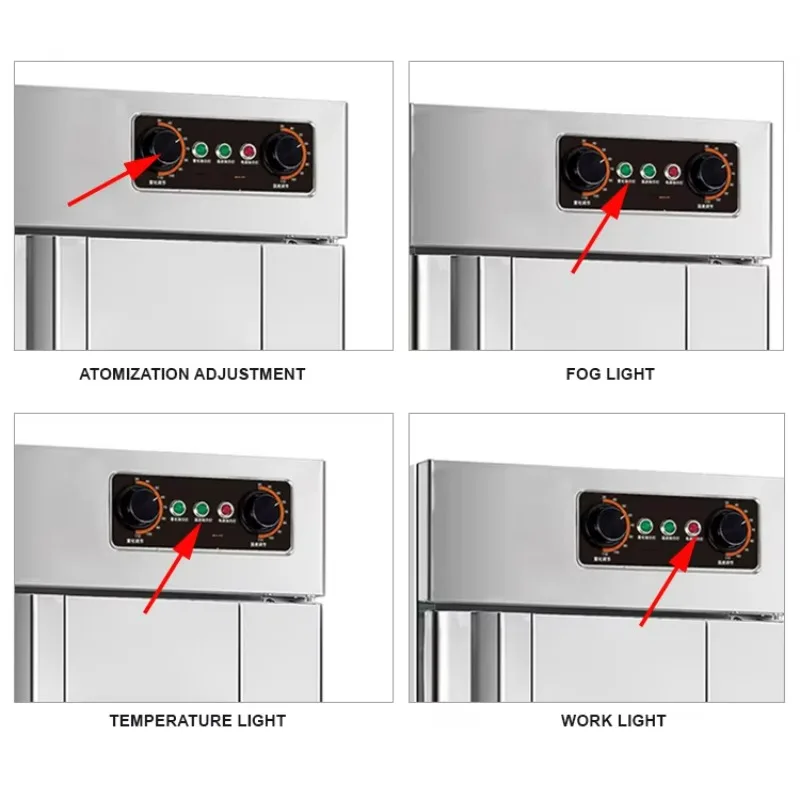 ตู้อบแป้งไฟฟ้ารุ่นใหม่ ขายดี สำหรับการหมักแป้งพิซซ่า สำหรับร้านอาหาร แรงดันไฟฟ้า 220V