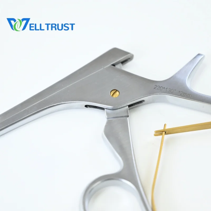 Spinal Lamina Kerrison Rongeur Large Open File Ergonomic Handles And Precision Cutting Edges