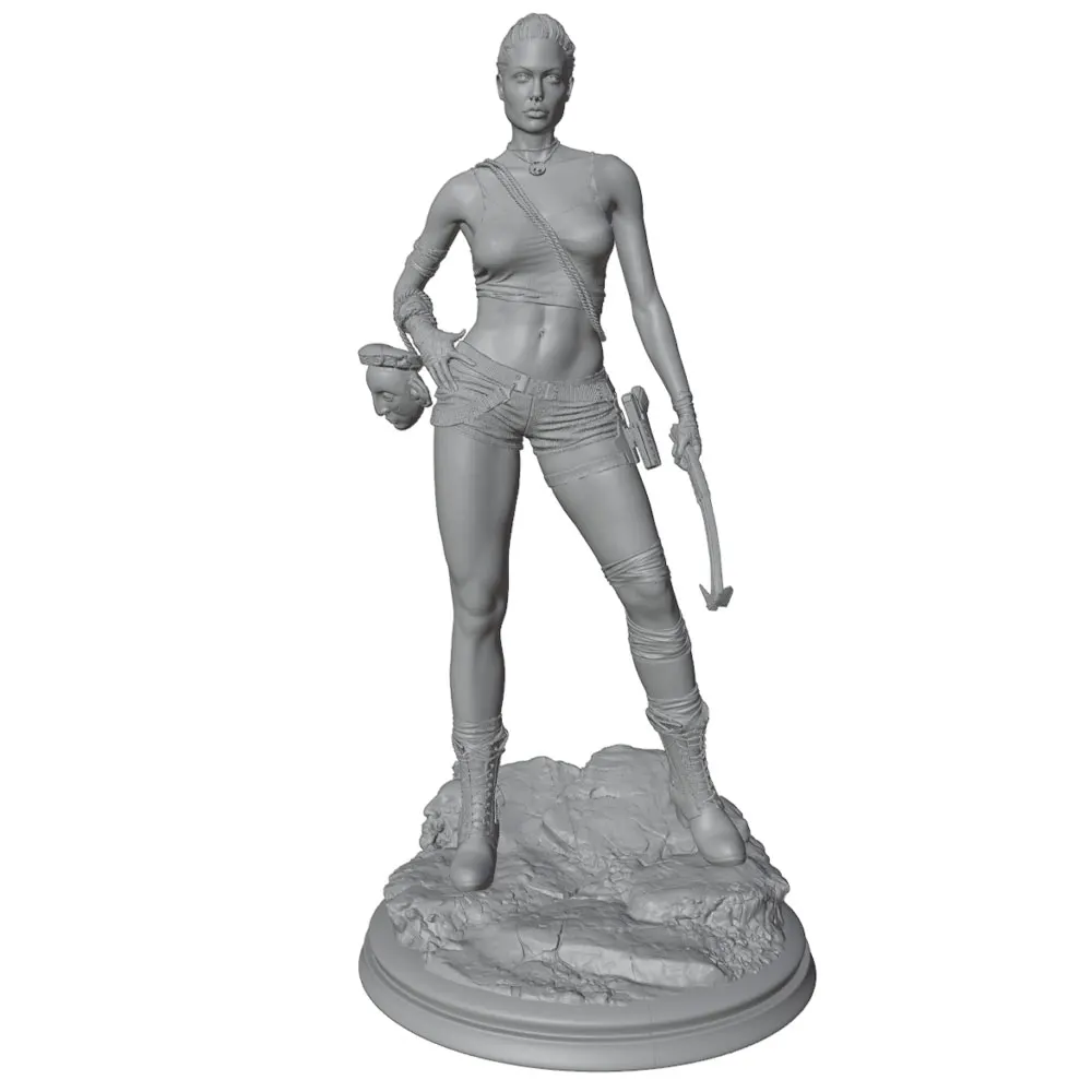 Figura de resina detallada sin pintar para juegos rol y coleccionismo - imagen 5