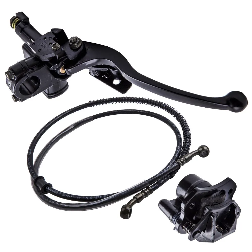 Motorcycle ATV Rear Brake Assembly Master Cylinder Caliper for 50cc 90cc 110cc 125cc