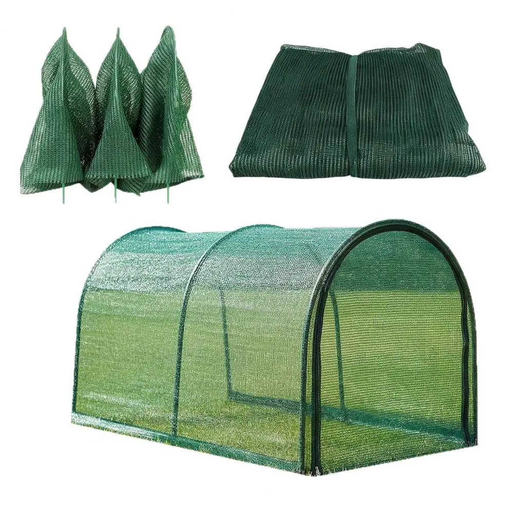 Portable Chicken Tunnel for Yard Small Playpen for Yard Foldable Chicken Tunnel Portable Poultry Run Predator-proof Outdoor Yard