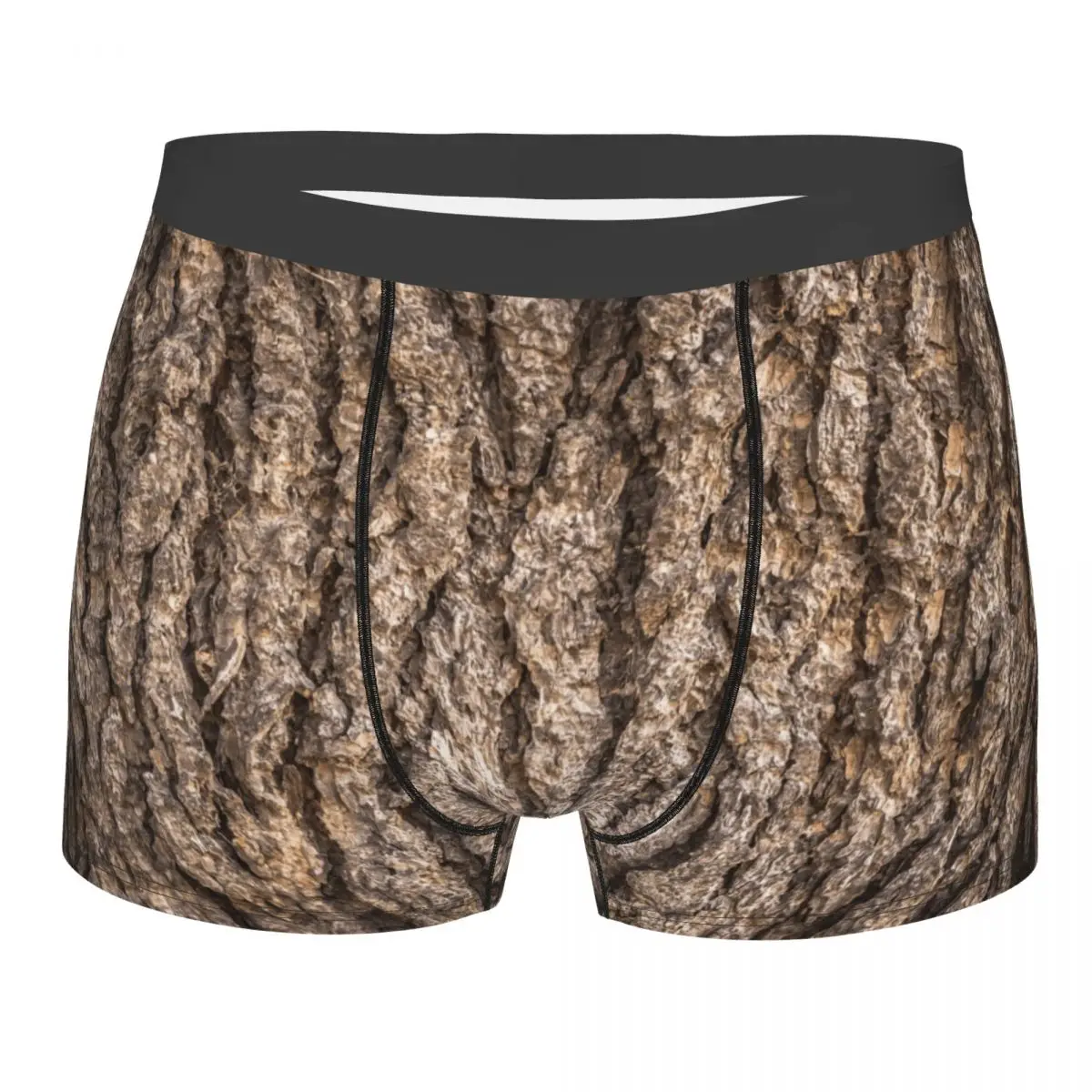 Cool Hunting Camo Tree Camouflage Pattern Boxers Briefs Men's Stretch Underwear Valentine's Day Wedding Gift For Husband Father