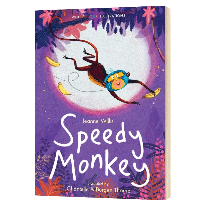 Speedy Monkey, Children's books aged 3 4 5 6, English picture book, 9781788951142