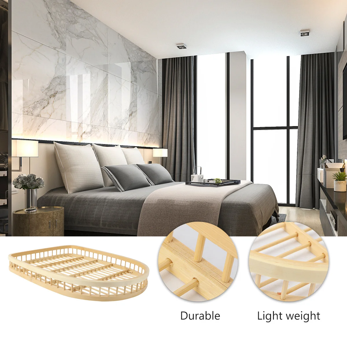 

1Pcs Straw Weaving Shoes Basket Slippers Storage Holder Space Saving for Hotel Bedroom Bathroom Organizer Weaving Storage Basket