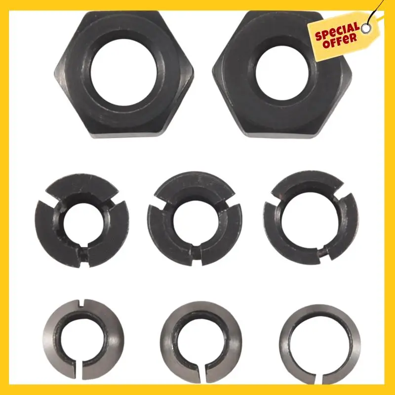 8 Pcs Router Collet Set Chuck Heads Adapter For Drills Engraving Trimming Carving Machine Electric Router Milling Cutter