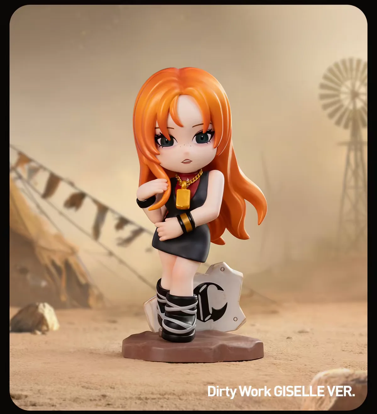 Popmart Aespa Collection Meisjesgroep Handgemaakte Verrassing Blind Box Gouden Winter Speelgoed Periferie Bureau Ornament Collectie Speelgoed Cadeau