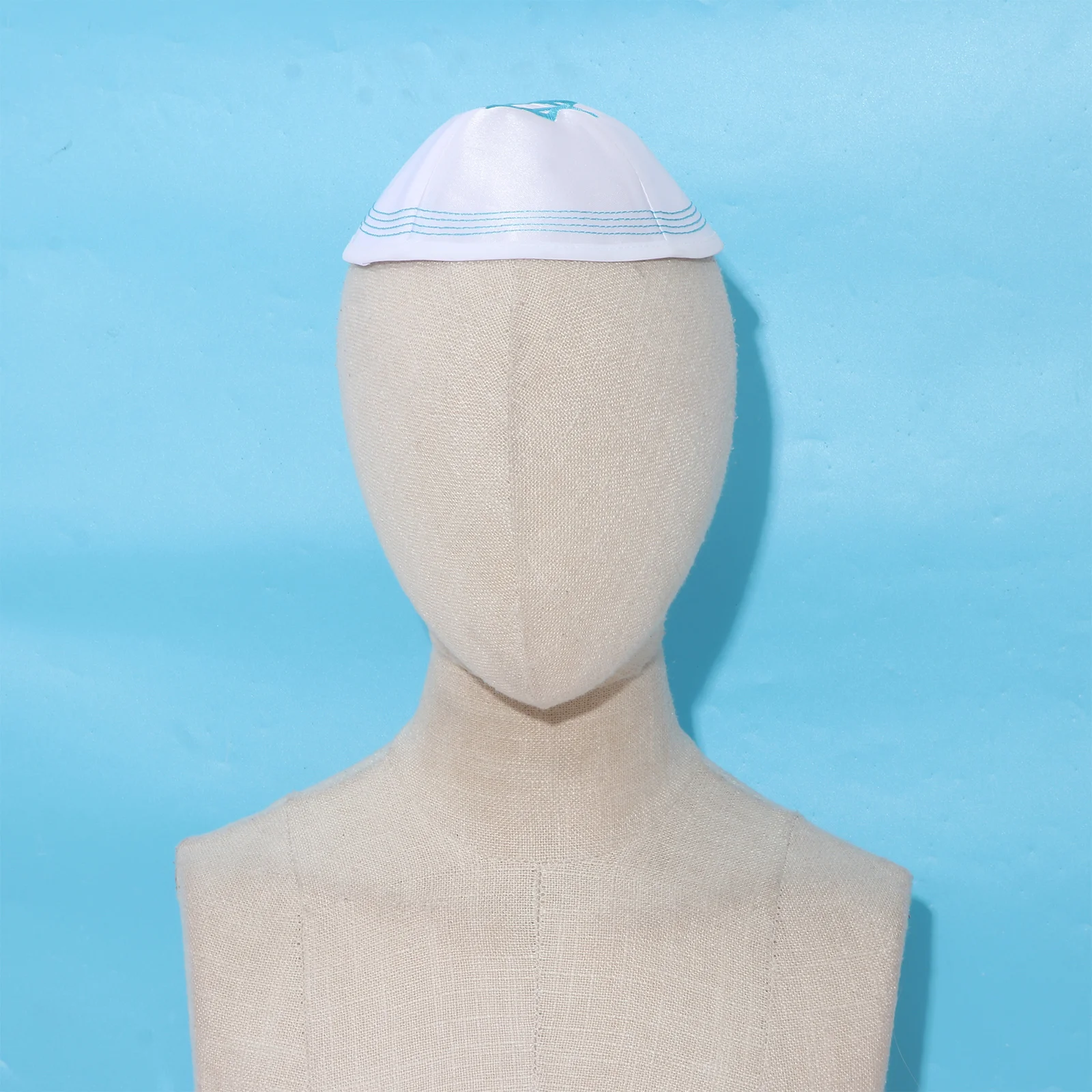 

Adults Unisex Men Women Embroidered Star Pattern Stylish Retro Ethnic Kippah Hat Cap for Special Festival Holiday