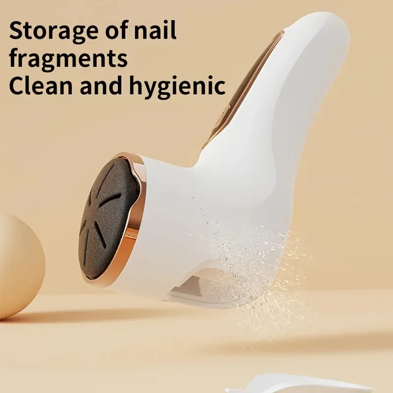 1 PC digital display electric foot grinder with two speeds, rechargeable thick leather polishing foot grinder, foot grinder image 5