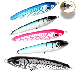 Wooden Fishing Lure, Wood Popper, Carpenter, Skipjack, Stick Bait, Casting Lure, Mahi Mahi, Tuna, Shark, Yellow Tail