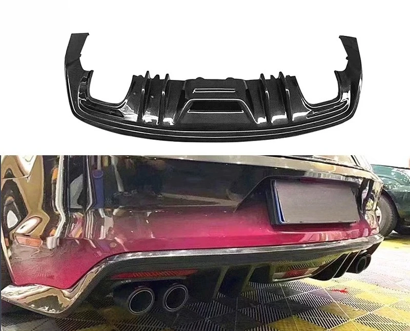 

Applies To: 15-17 Ford Mustang Carbon Fiber Flame Rear Lip Surrounding Spoiler Retrofit Accessories Car Accessories Decoration