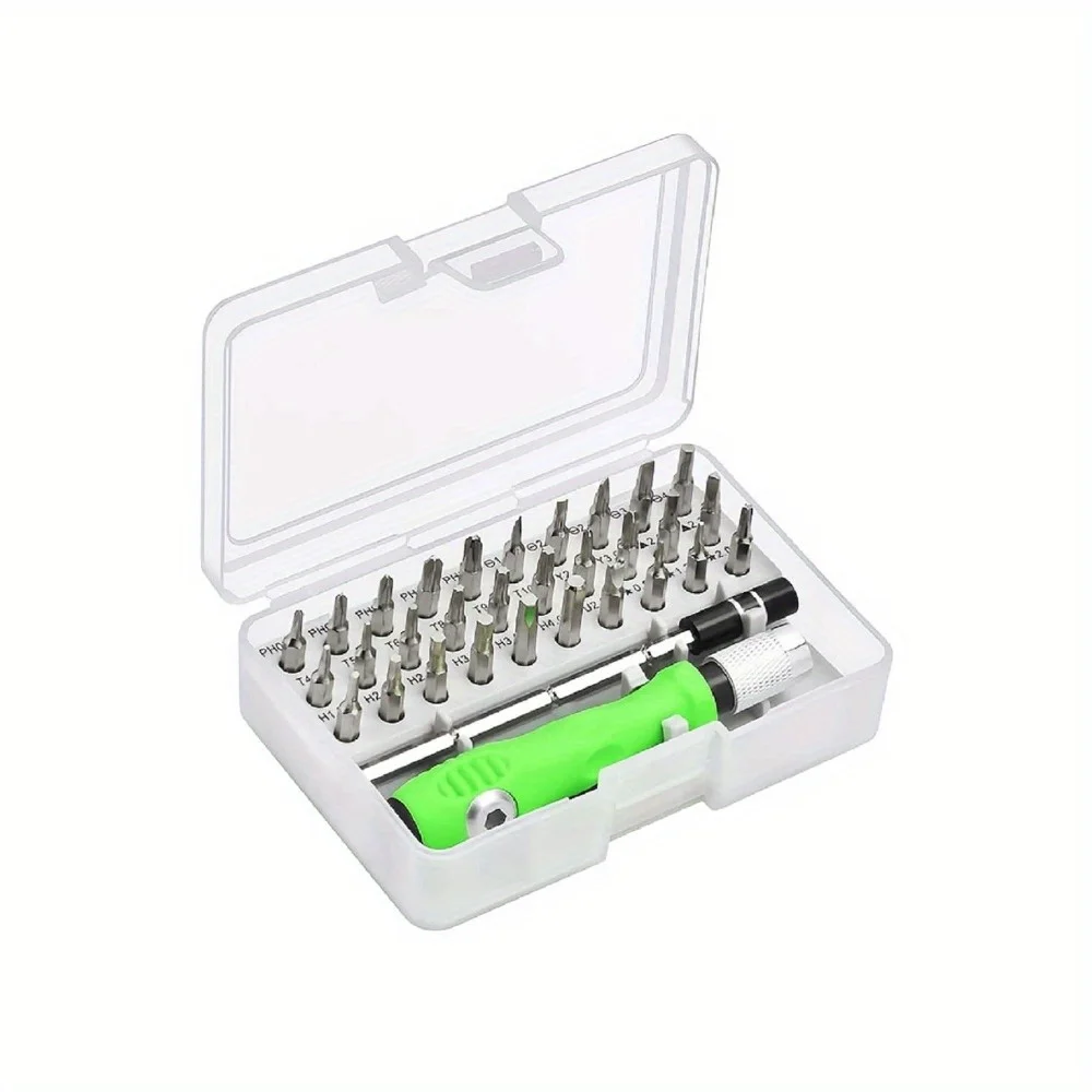 1 Set 32 In 1 Screwdriver Set For Assembly And Disassembly Of Machine Multi-functional Screwdriver Kit, Special-Shaped Tools