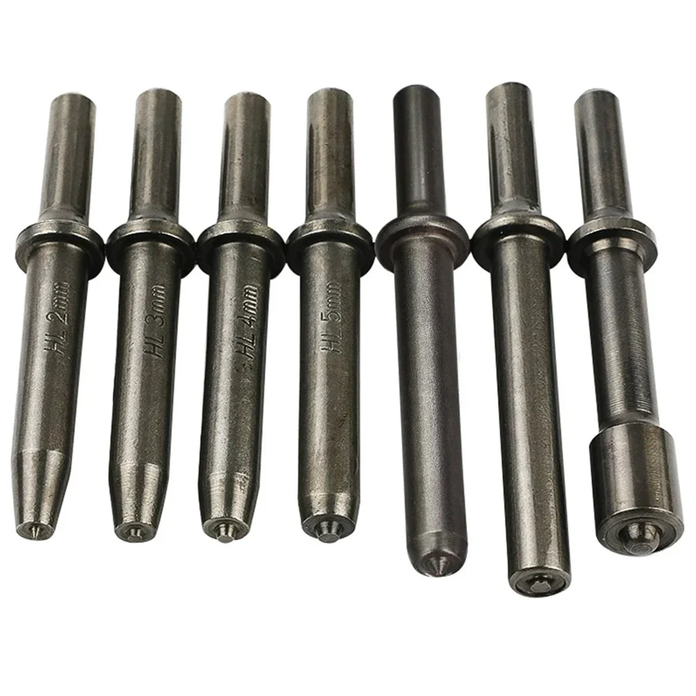 

1pc Pneumatic Air Rivet Nail Head Semi Hollow/ Solid Head For Electric Hammer Chisels Power Tool Renovation Accessories