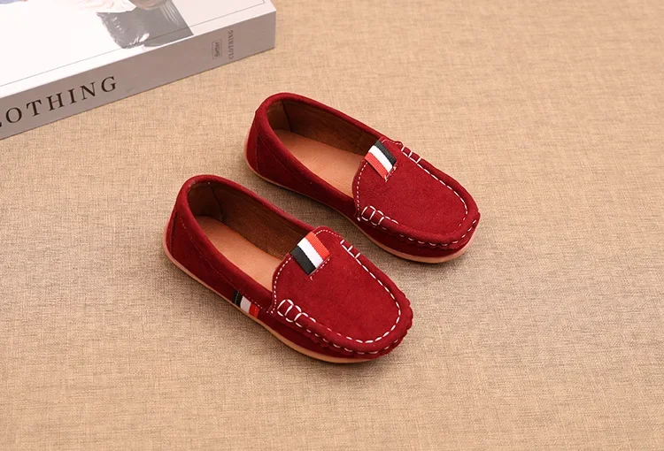 Kinder-Softloafer Frühling 2026 – Flache Schuhe für Baby-Jungen 1-10 Jahre, lässige Mokassins, rutschfeste Slipper, klassischer Freizeitschuh – Detail 8
