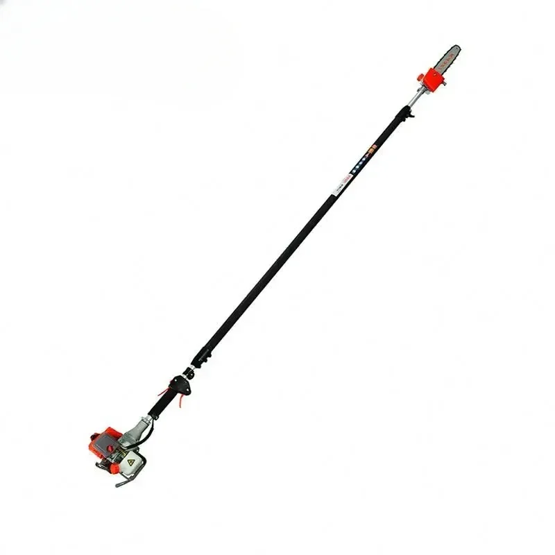 Portable 2 Stroke 27cc Telescopic Pole Pruner Chain Saw For Garden