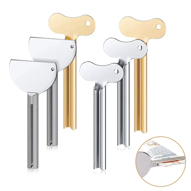 

1 шт., соковыжималка для зубной пасты из нержавеющей стали, очищающее средство для лица, дозатор зубной пасты, соковыжималка для трубок, инструменты, металлические аксессуары для ванной комнаты