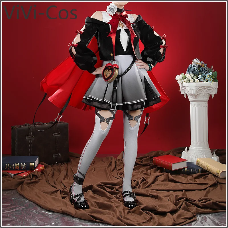 ViVi-Cos Arknights Nymph Cosplay Costume Cos Game Anime Party Uniform Hallowen Play Role Clothes Clothing