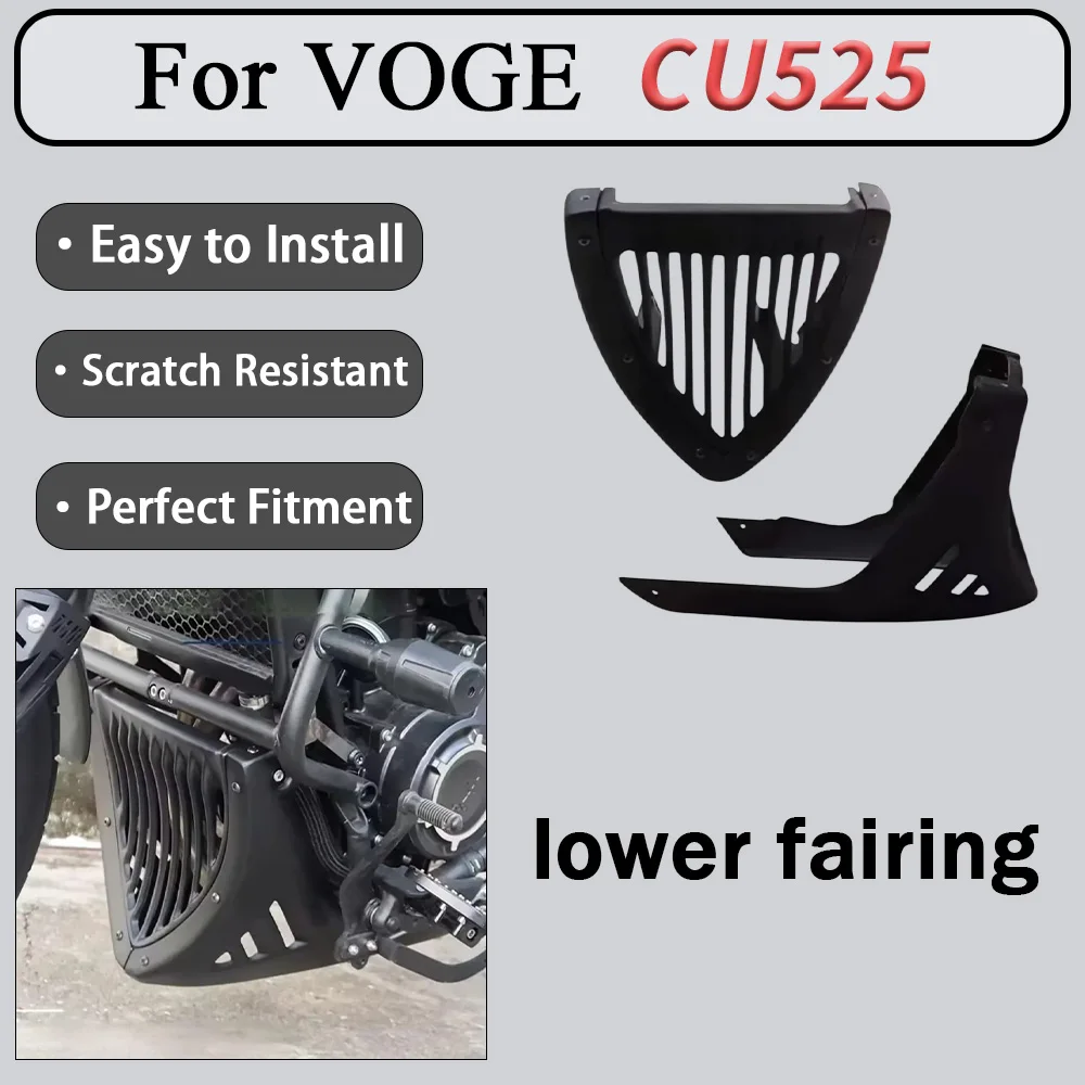 For VOGE CU525 air deflector, original bumper lower air deflector, dedicated motorcycle accessories