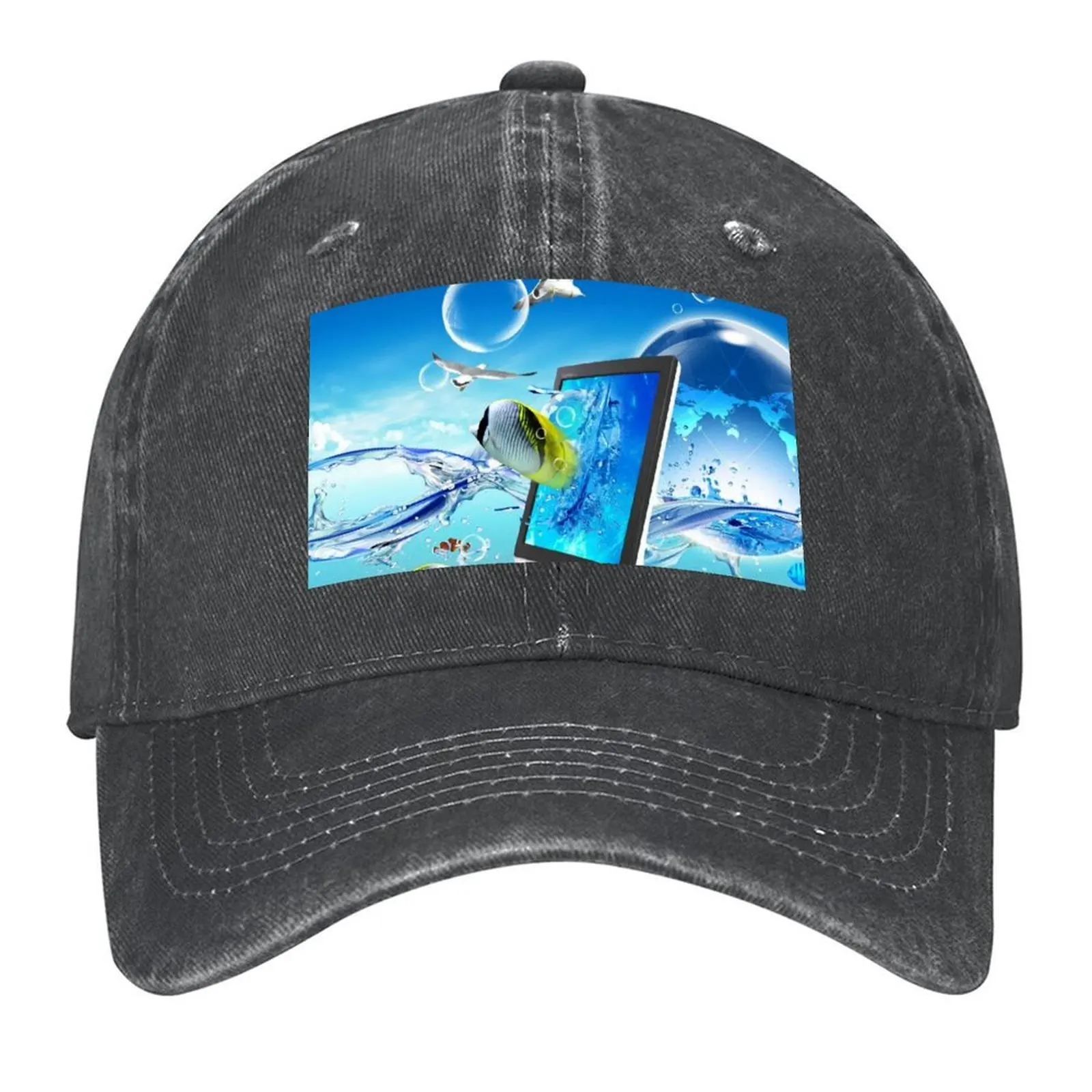 

Frutiger Aero Aesthetic Baseball Cap Anime Male hat sailor cap for men Cosplay For Women 2025 Men's