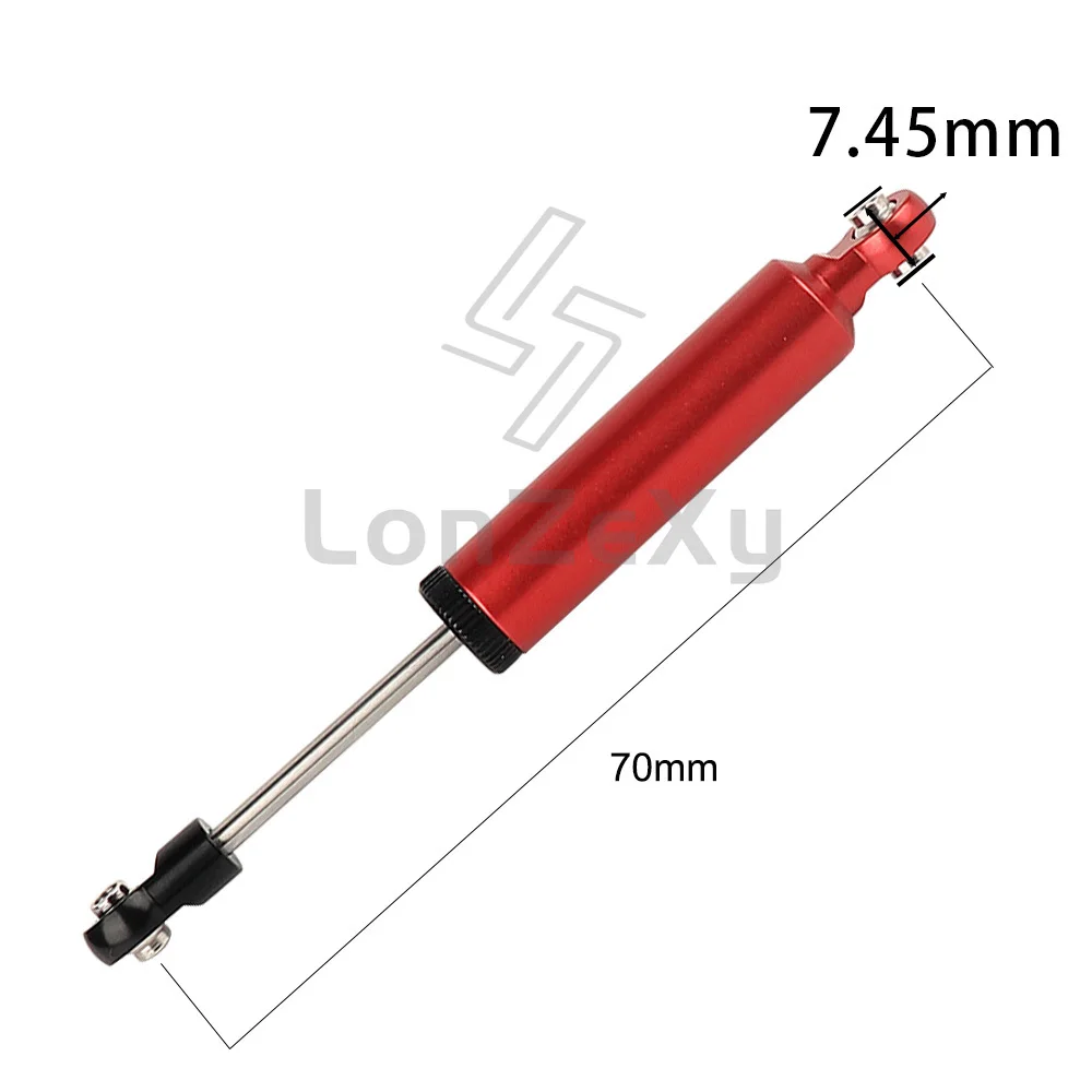 RC Car Built-in Spring 70 80 90 100 110mm Shock Absorber Damper For 1/10 RC Crawler Axial SCX10 II RBX10 Wraith TRX-4 MST Redcat