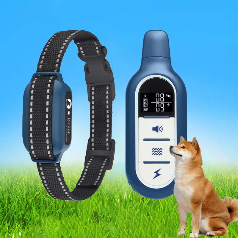 

Dog Training Collar with Remote,Shock Collar Rraining with Beep Vibration Shock Modes 3300ft Rechargeable IPX7 E Collar for Dogs