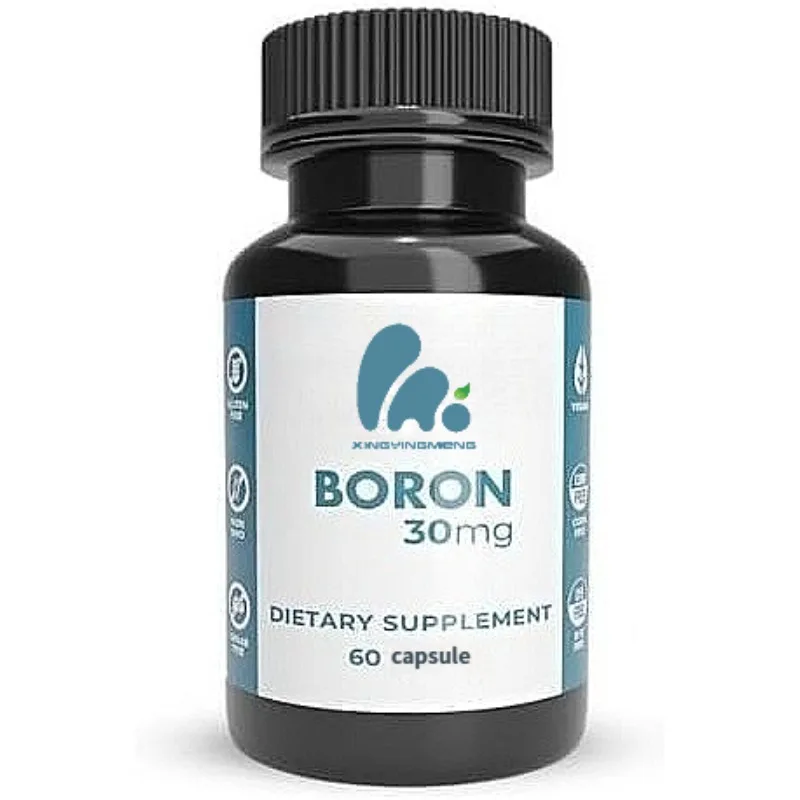 

Капсула с минеральной добавкой бора 30 мг - общественная поддержка здоровья