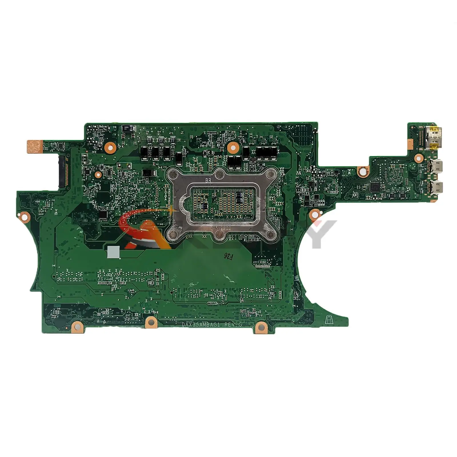 Voor HP 15-CH Laptop Moederbord DAX35AMBAG1 SR3RK i7-8705G Notebook Moederbord Spectre 100% Getest OK