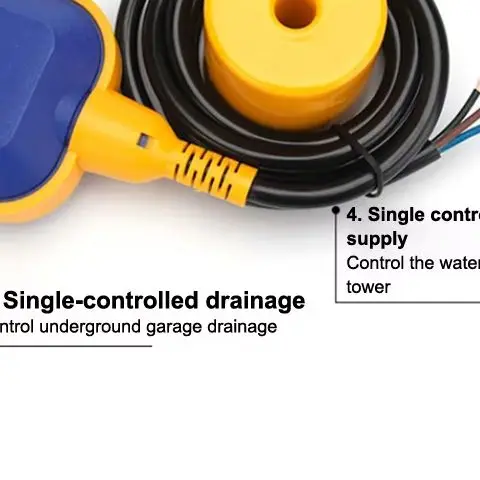1pcs Controller Float Switch Liquid Switches Liquid Fluid Water Level Float Switch Contactor Sensor