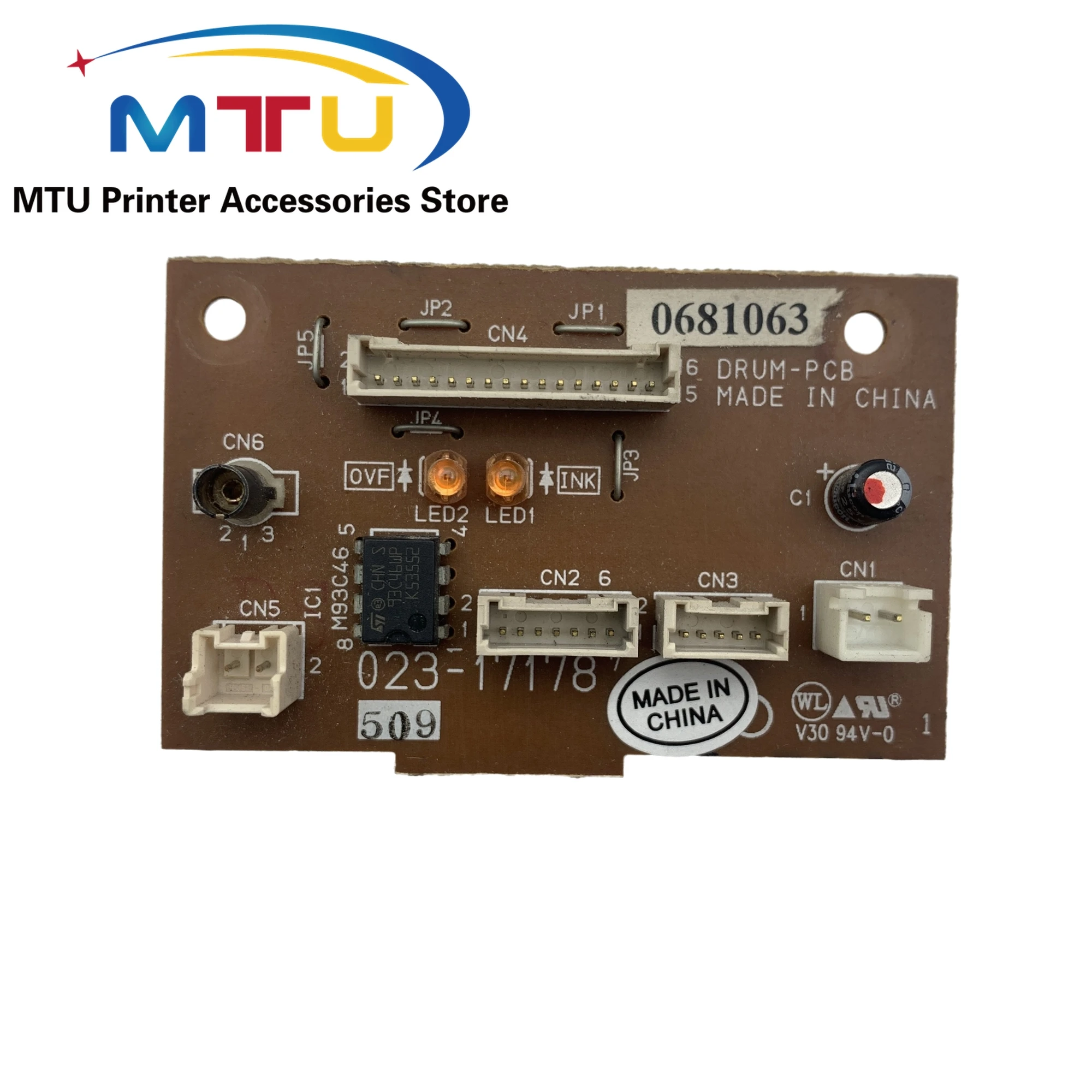 

Drum Control PCB Board for Riso RV 2450 2460C 2490C 3460 3490 RZ 200 220 230 300 310 330 370 390 530 570 023-17178 023-50120